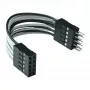 Extensión USB interna InLine 2x 5 pines macho / hembra directa, 0.05m