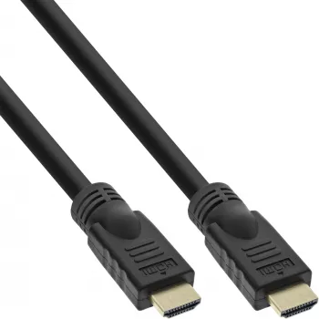 InLine Cable HDMI HiD High Speed con Ethernet, 4K2K, M/M, contactos dorados, 7,5 m
