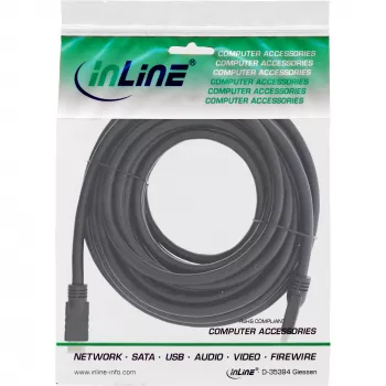InLine Cable HDMI HiD High Speed con Ethernet, 4K2K, M/M, contactos dorados, 7,5 m