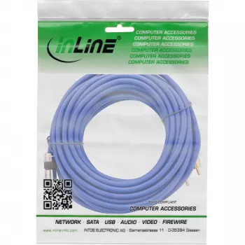 InLine Cable de audio Premium 2x conector RCA / conector jack 3,5 mm dorado 25 m