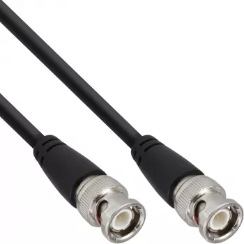 InLine Cable de vídeo BNC, RG59, 75 ohmios, 3 m