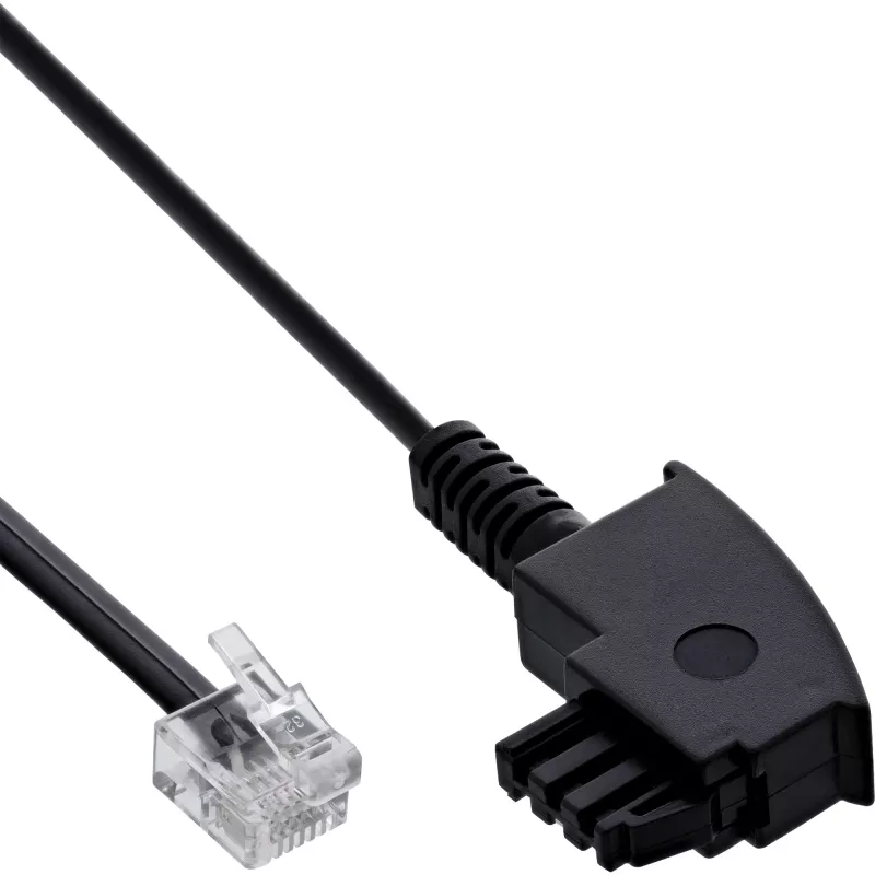 InLine Cable divisor ADSL TAE-F alemán / conector 6P2C DEC 6 m