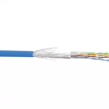 Cable de red InLine SF/UTP Cat.5e AWG26 CCA PVC azul 100 m