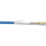 Cable de red InLine SF/UTP Cat.5e AWG26 CCA PVC azul 100 m