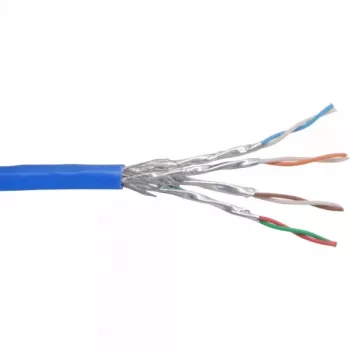 Cable de red Ethernet InLine Cat6 S/FTP PiMF AWG27 PVC, 100 m, azul