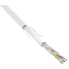 Cable de red InLine SF/UTP Cat.5e AWG26 CCA PVC blanco 100 m