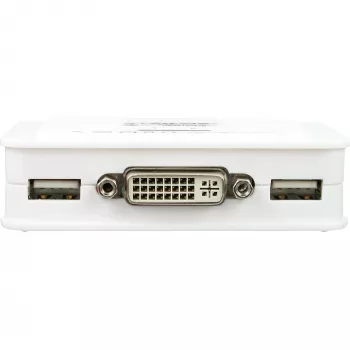Conmutador KVM InLine 2 puertos DVI-D USB con audio