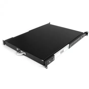 Bandeja extraíble para teclado en rack de servidor deslizante StarTech.com 1U, 55 lbs (25 kg), extraíble de acero de 22