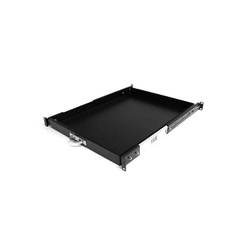 Bandeja extraíble para teclado en rack de servidor deslizante StarTech.com 1U, 55 lbs (25 kg), extraíble de acero de 22