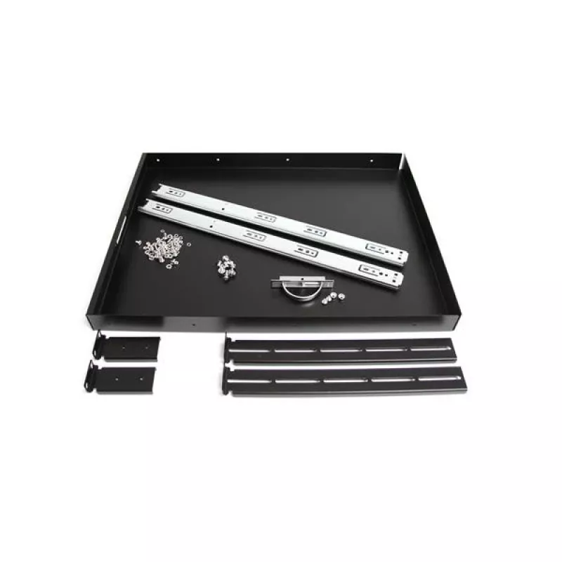 Bandeja extraíble para teclado en rack de servidor deslizante StarTech.com 1U, 55 lbs (25 kg), extraíble de acero de 22