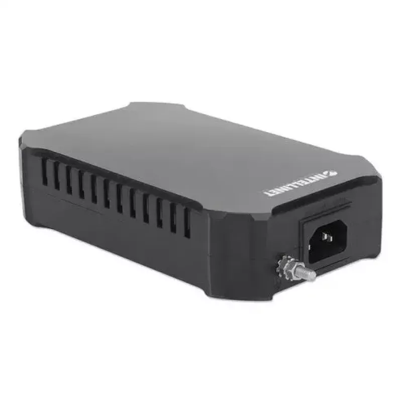 Intellinet Inyector 10G PoE++, un puerto de 95 W, IEEE 802.3bt (4PPoE), carcasa de plástico (561945)