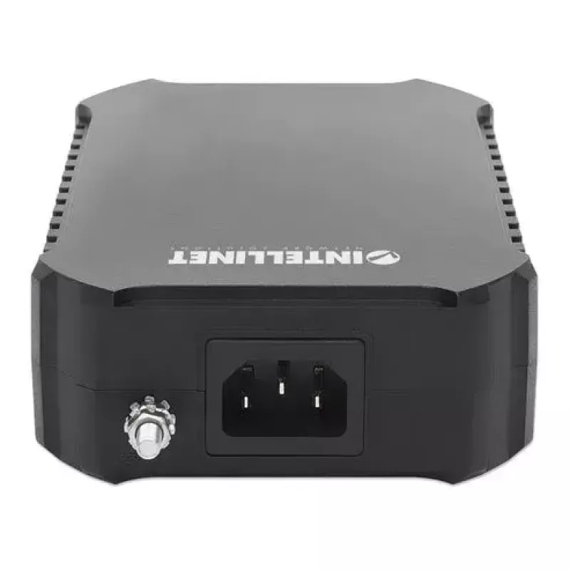 Intellinet Inyector 10G PoE++, un puerto de 95 W, IEEE 802.3bt (4PPoE), carcasa de plástico (561945)