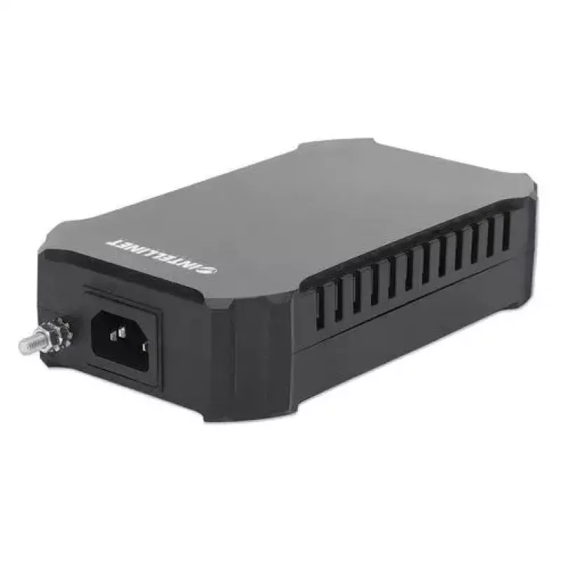 Intellinet Inyector 10G PoE++, un puerto de 95 W, IEEE 802.3bt (4PPoE), carcasa de plástico (561945)