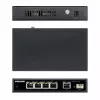 Intellinet switch Gigabit Ethernet PoE+ de 5 puertos con puerto SFP 91W de presupuesto PoE