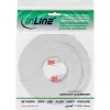 Cable de red plano ultraslim U/UTP Cat.6 Gigabit blanco 7 m InLine