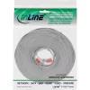 Cable de red plano ultraplano U/UTP Cat.6 Gigabit gris 10 m InLine