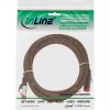InLine Cable de parcheo S/FTP PiMF Cat.6 250MHz PVC cobre marrón 25m