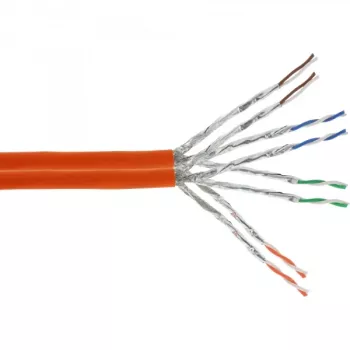 InLine Cable de instalación dúplex S/FTP PiMF Cat.7a AWG23 1200M Hz, LSOH, 50 m