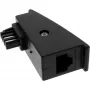 Adaptador InLine TAE-F macho a RJ45 hembra 8P2C para Fritzbox, negro