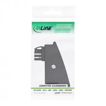 Adaptador InLine TAE-F macho a RJ45 hembra 8P2C para Fritzbox, negro