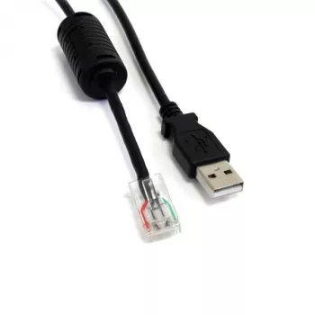 StarTech.com Cable de repuesto USB para Smart UPS AP9827 de 6 ft, 1,83 m, USB A, macho/macho, 0,48 Gbit/s, negro