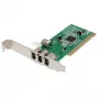 StarTech.com Tarjeta adaptadora PCI FireWire 1394a de 4 puertos – 3 externos, 1 interno
