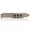 StarTech.com Tarjeta adaptadora PCI FireWire 1394a de 4 puertos – 3 externos, 1 interno