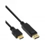 InLine B-17183 Pack a granel de 20 cables conversores de DisplayPort a HDMI, negro, 3 m