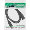 InLine B-35610 Cable alargador USB 3.2 A macho/hembra, negro, 1 m, pack a granel de 80