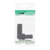 InLine Adaptador de red IEC 60320 C8 / C7, acodado hacia arriba/abajo 2 polos