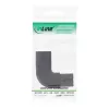 InLine Adaptador de red IEC 60320 C8 / C7, acodado izquierda/derecha 2 polos
