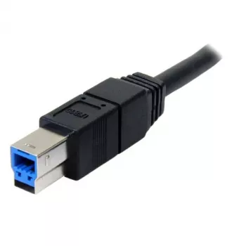 StarTech.com Cable SuperSpeed USB 3.0 de 3 m Negro A a B - M/M