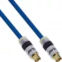 InLine Cable de vídeo S-VHS Premium 4-Pin Mini-DIN conector macho/macho dorado 1 m