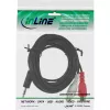 Cable de audio 2x conector RCA hembra InLine 89941 3,5 mm conector estéreo macho 2 m