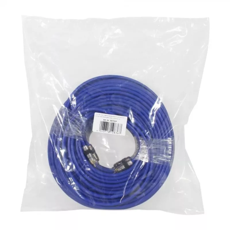Cable de audio RCA InLine Premium 2x conector/conector RCA dorado 15 m