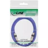 Cable de vídeo y audio digital RCA InLine Premium conector/conector RCA dorado 10 m