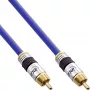 Cable de vídeo y audio digital RCA InLine Premium conector/conector RCA dorado 5 m
