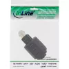 Adaptador de audio óptico conector hembra 3,5 mm / conector macho Toslink InLine 89907