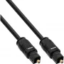 Cable de audio óptico Toslink conector/conector 0,5 m InLine 89926
