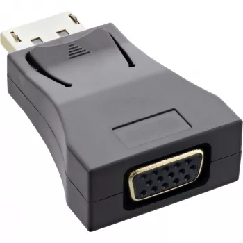 Convertidor DisplayPort InLine, conector macho DisplayPort / conector hembra VGA, FullHD/60Hz
