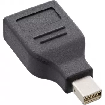 Adaptador DisplayPort InLine, conector macho Mini DisplayPort / conector hembra DisplayPort, 4K/60Hz