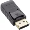Adaptador DisplayPort InLine, DisplayPort macho / Mini DisplayPort hembra, 4K/60Hz