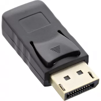 Adaptador DisplayPort InLine, DisplayPort macho / Mini DisplayPort hembra, 4K/60Hz