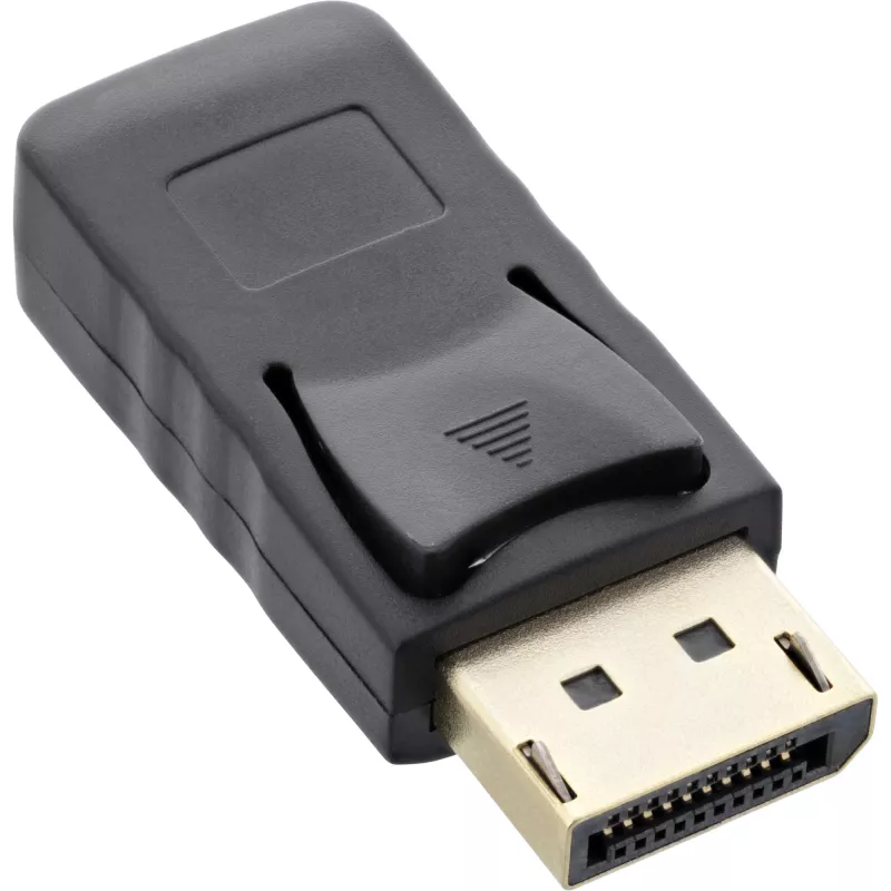Adaptador DisplayPort InLine, DisplayPort macho / Mini DisplayPort hembra, 4K/60Hz