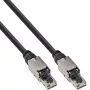Cable de red InLine, U/UTP, Cat.6A, libre de halógenos, cobre AWG23, negro 40 m