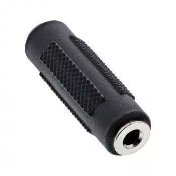 Adaptador de audio conector hembra/conector hembra 3,5 mm estéreo InLine 99306