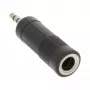 Adaptador de audio InLine conector macho 3,5 mm / conector hembra jack 6,3 mm estéreo
