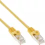 Cable de red InLine SF/UTP Cat.5e amarillo 0,25m
