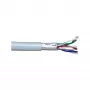 Cable de red InLine F/UTP Cat.5e AWG26 CCA PVC gris 100m