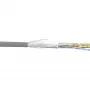 Cable de red InLine SF/UTP Cat.5e AWG26 CCA PVC gris 100m